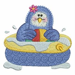 Summertime Blue Bird 03 machine embroidery designs