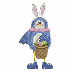 Easter Blue Bird 01 machine embroidery designs