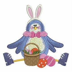 Easter Blue Bird 02 machine embroidery designs