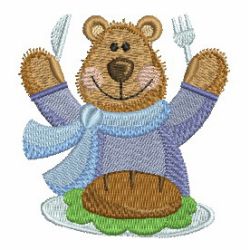 Bear Picnic Party 01 machine embroidery designs