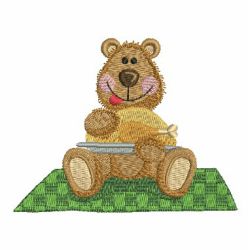 Bear Picnic Party 04 machine embroidery designs