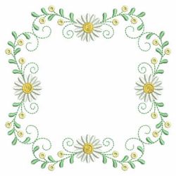 Heirloom Daisy 02(Md) machine embroidery designs
