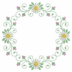Heirloom Daisy 07(Md) machine embroidery designs
