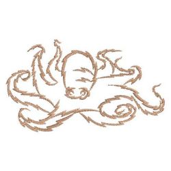 Sea Animal Silhouettes 09(Sm) machine embroidery designs
