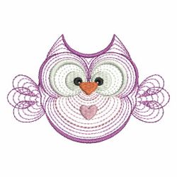 Cute Baby Owls 02 machine embroidery designs