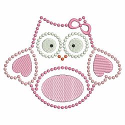 Cute Baby Owls 05 machine embroidery designs