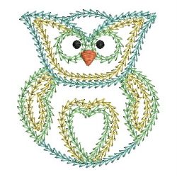 Cute Baby Owls 06 machine embroidery designs