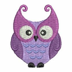 Cute Baby Owls 07 machine embroidery designs