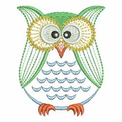 Cute Baby Owls 10 machine embroidery designs