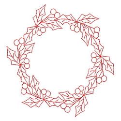 Redwork Country Christmas 02(Md) machine embroidery designs