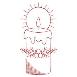 Redwork Country Christmas 07(Lg) machine embroidery designs