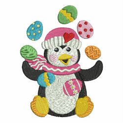 Easter Penguin 01 machine embroidery designs