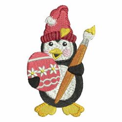 Easter Penguin 02 machine embroidery designs