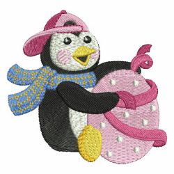 Easter Penguin 03 machine embroidery designs