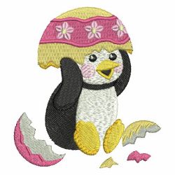 Easter Penguin 05 machine embroidery designs