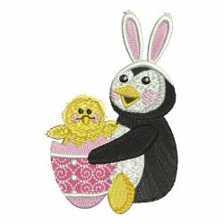 Easter Penguin 09 machine embroidery designs