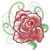 Heirloom Painting Rose(Lg)