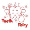 Redwork Tooth Fairy 2 13(Sm)