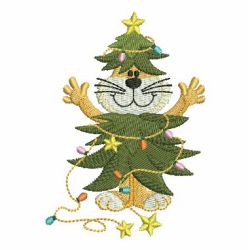 Christmas Cat machine embroidery designs