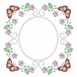 Heirloom Butterfly Frames 03(Lg) machine embroidery designs