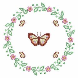 Heirloom Butterfly Frames 04(Lg) machine embroidery designs