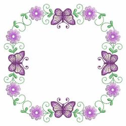 Heirloom Butterfly Frames 07(Sm) machine embroidery designs