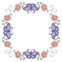 Heirloom Butterfly Frames 09(Lg) machine embroidery designs