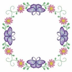 Heirloom Butterfly Frames 09(Sm) machine embroidery designs