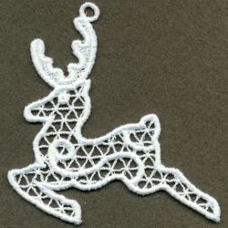 FSL Swirly Christmas Ornament 07 machine embroidery designs