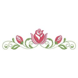 Heirloom Roses 02(Md) machine embroidery designs