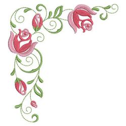 Heirloom Roses 03(Lg) machine embroidery designs