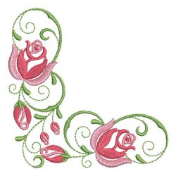 Heirloom Roses 06(Md) machine embroidery designs