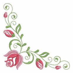 Heirloom Roses 07(Md) machine embroidery designs