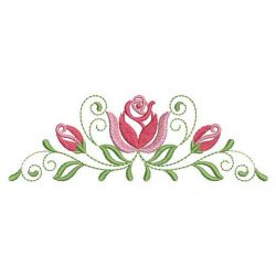 Heirloom Roses 08(Md) machine embroidery designs