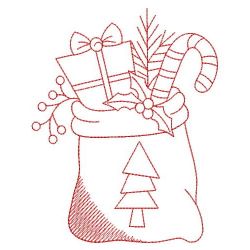 Redwork Country Christmas 07(Md) machine embroidery designs
