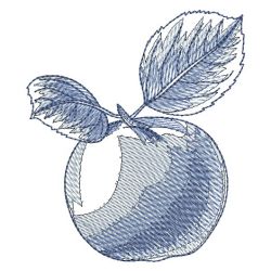 Sketched Fruits 1 machine embroidery designs