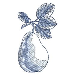 Sketched Fruits 1 05 machine embroidery designs