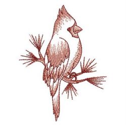 Sketched Cardinal 06 machine embroidery designs