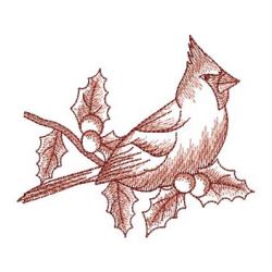 Sketched Cardinal 07 machine embroidery designs