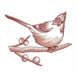 Sketched Cardinal 10 machine embroidery designs