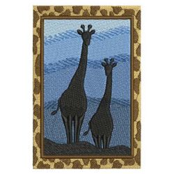 Wild Africa Scenery machine embroidery designs