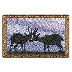 Wild Africa Scenery 04 machine embroidery designs