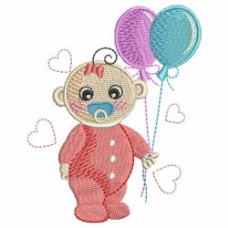 Cute Baby 01 machine embroidery designs