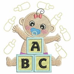Cute Baby 06 machine embroidery designs
