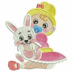 Cute Cartoon Bunny 03 machine embroidery designs