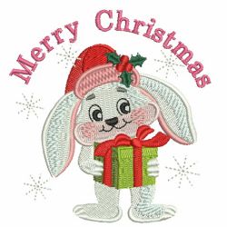 Cute Cartoon Bunny 05 machine embroidery designs