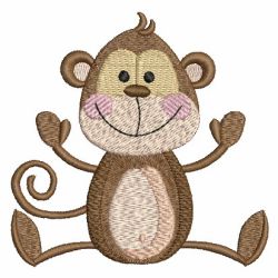 Cute Monkey 07 machine embroidery designs