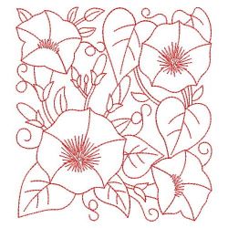 Redwork Morning Glory 07(Md)