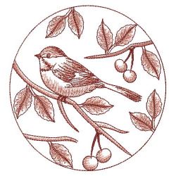 Sketched Chickadees 1(Sm) machine embroidery designs