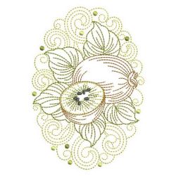 Heirloom Kiwi 02(Sm) machine embroidery designs